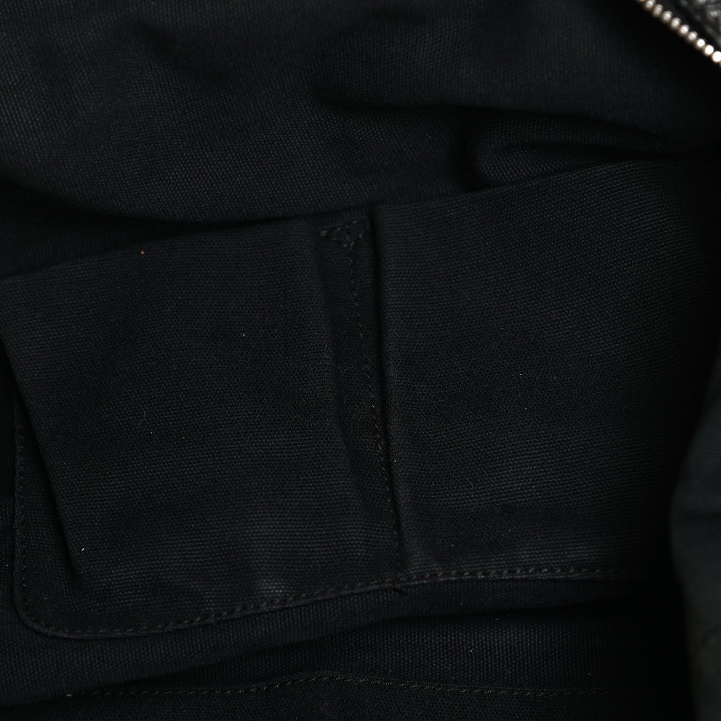 Calfskin Studded Easy Sac Black