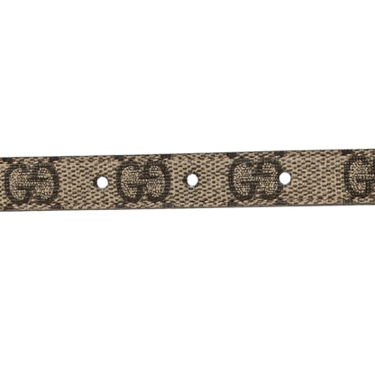 Gucci GG Supreme Monogram Jackie 1961 15mm Belt 80 32 Beige Brown 4 of 5