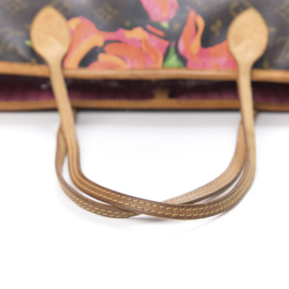 Louis Vuitton Monogram Roses Neverfull MM 15 of 18