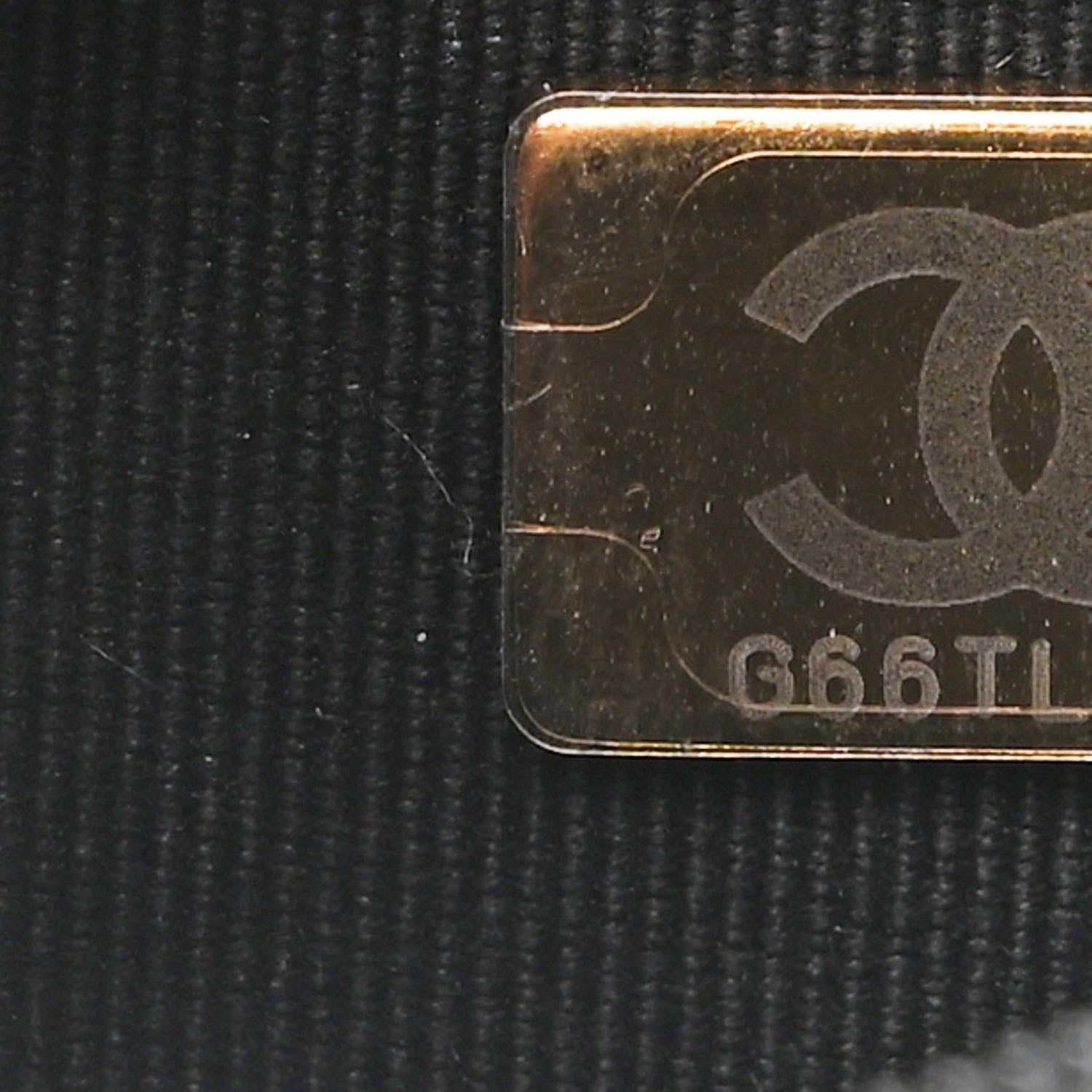 Chanel Tweed Quilted Chanel 19 Wallet On Chain WOC Black White 8 of 12