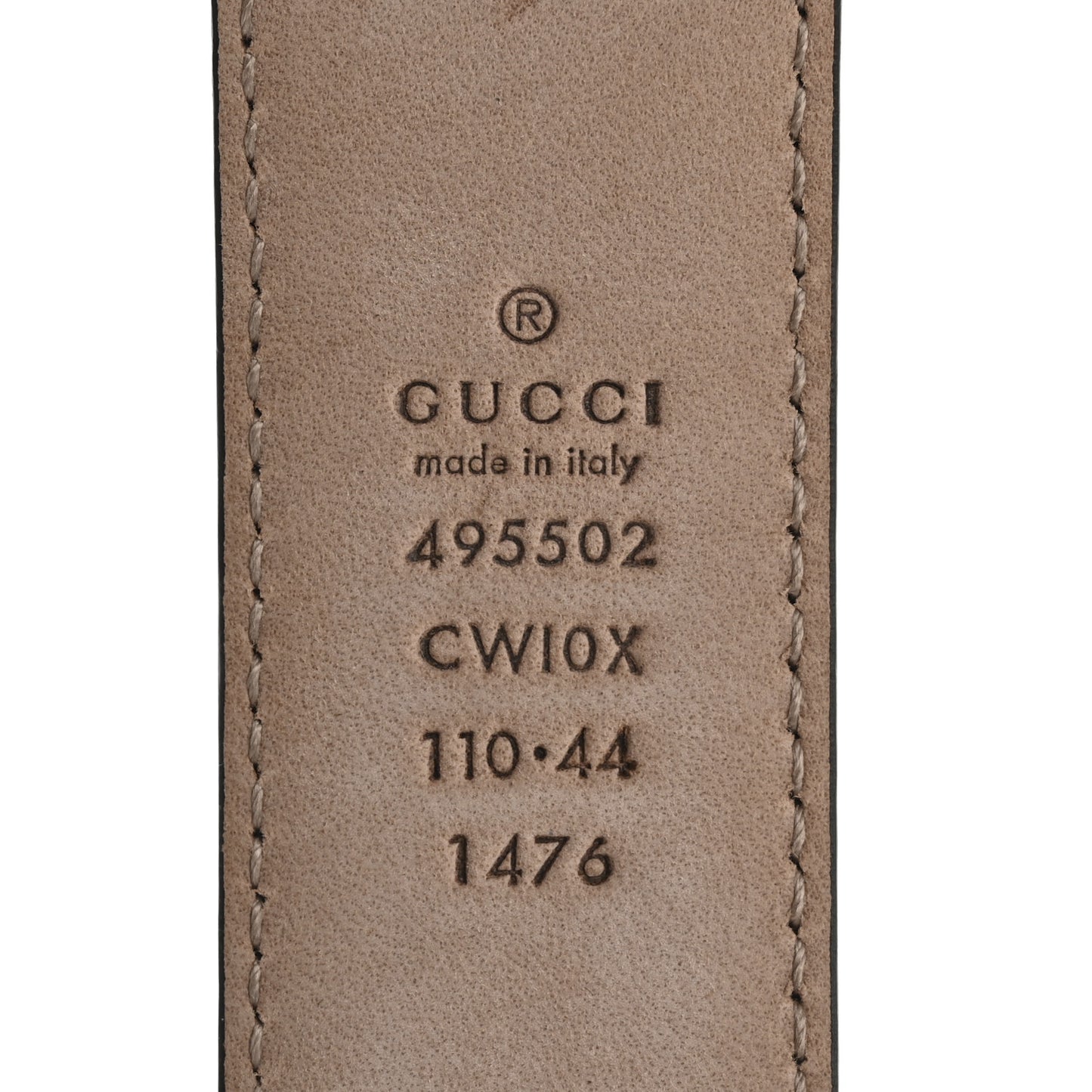 Textured Dollar Calfskin 30mm Belt 110 44 Black