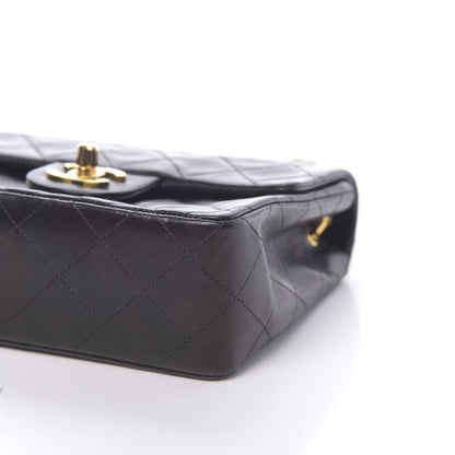 Chanel Lambskin Quilted Mini Square Flap Black 11 of 11