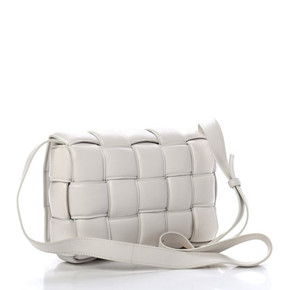 Bottega Veneta Nappa Maxi Intreccio Padded Cassette Crossbody Bag Chalk 2 of 4