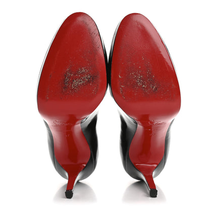 Christian Louboutin Patent New Simple 120 Pumps 37 Black 6 of 8