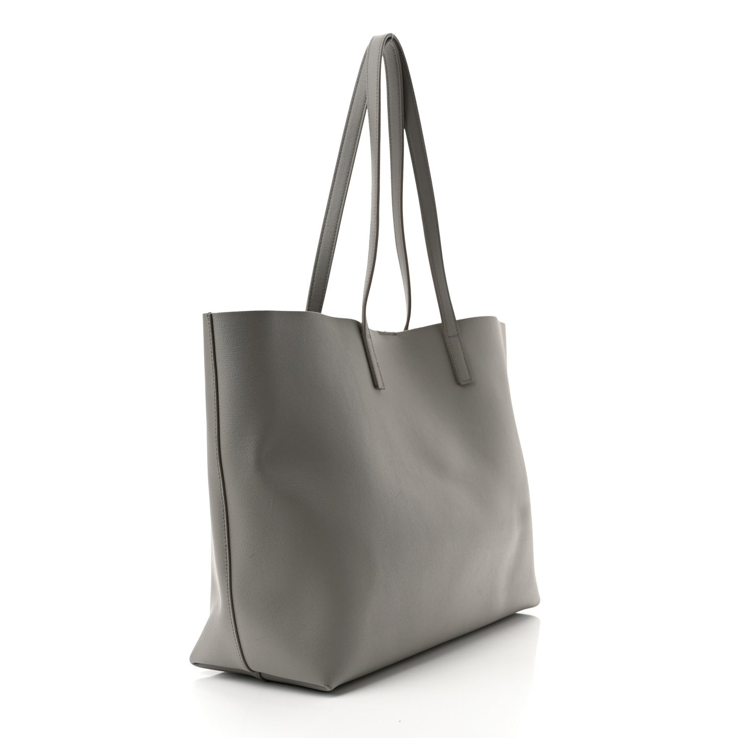 Calfskin Large Shopping Tote Earth