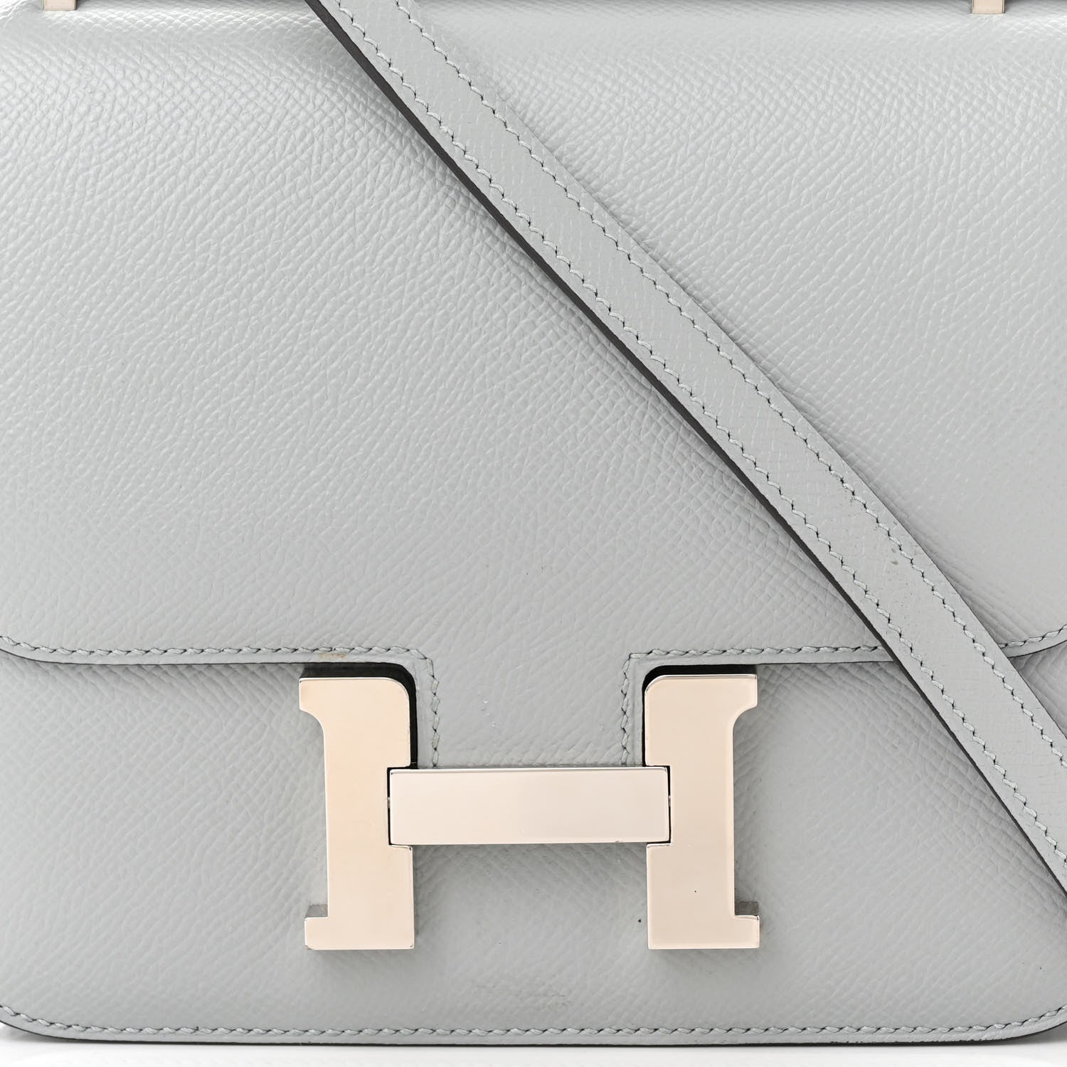 Hermes Epsom Constance 18 Bleu Glacier 9 of 12