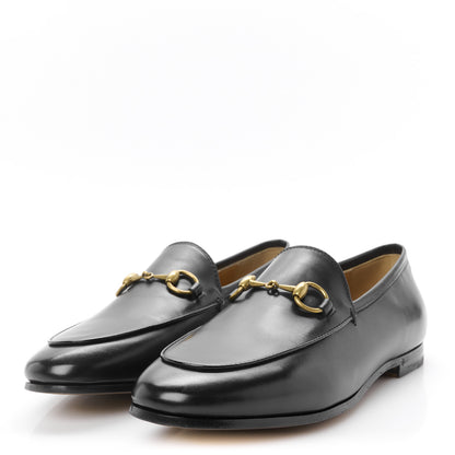 Gucci Calfskin Womens Jordaan Loafers 36.5 Black 4 of 10