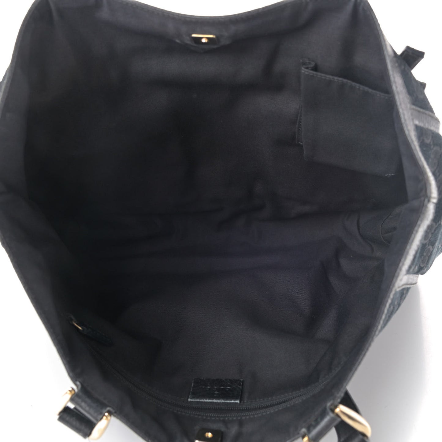 Monogram Abbey D Ring Tote Black