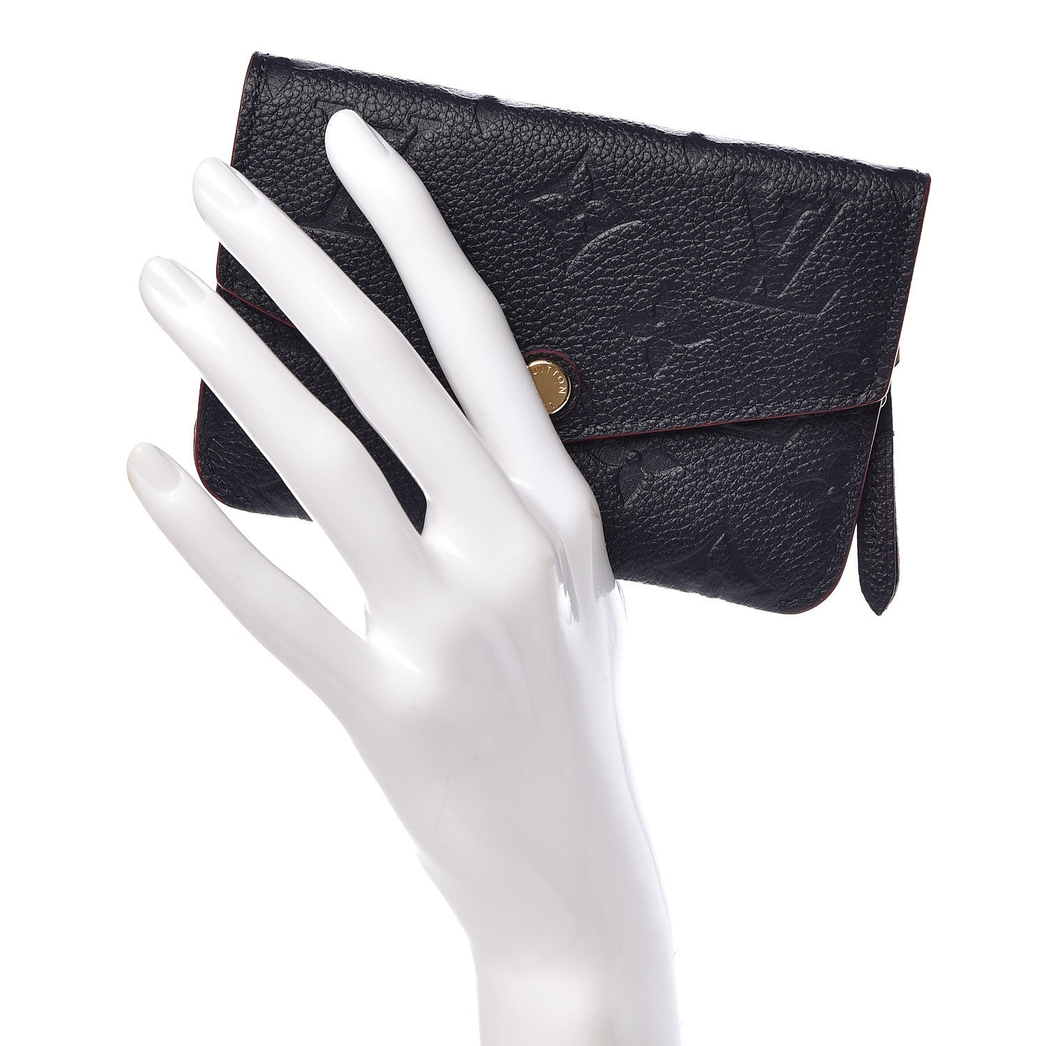 Louis Vuitton Empreinte Key Pouch Marine Rouge 2 of 7