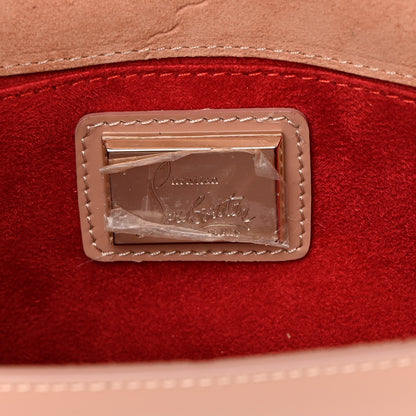 Christian Louboutin Patent Vero Dodat Clutch Nude 6 of 16