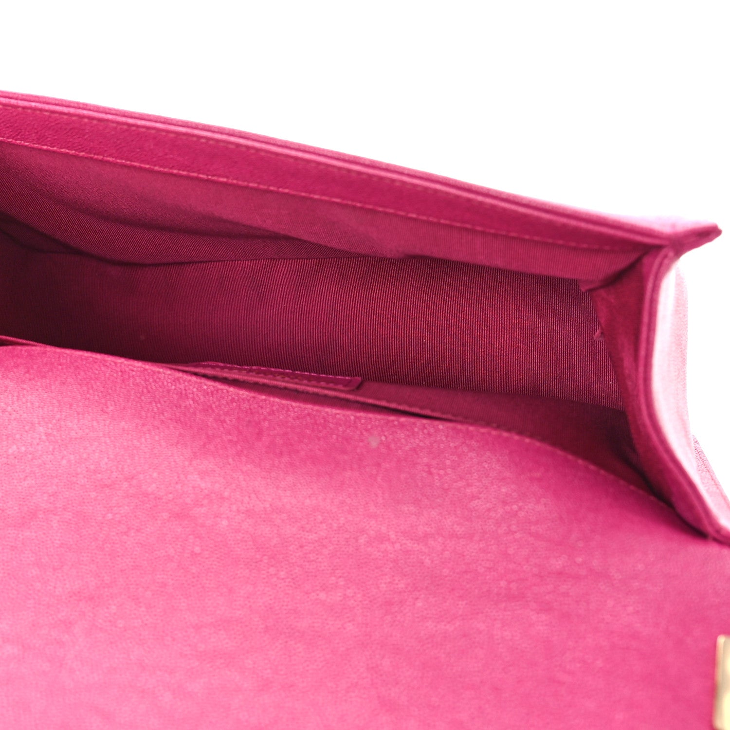 Chanel Caviar Quilted Medium Boy Flap Fuchsia 5 of 12