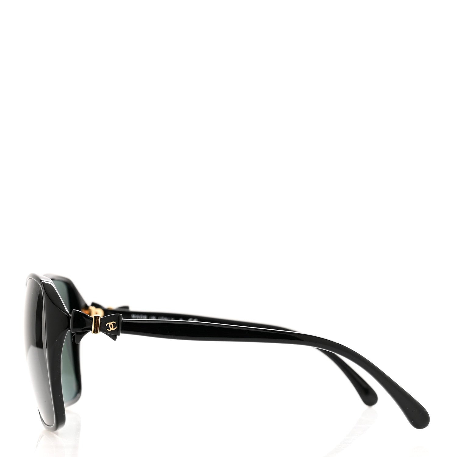 Chanel CC Bow Sunglasses 5205 Black 3 of 7