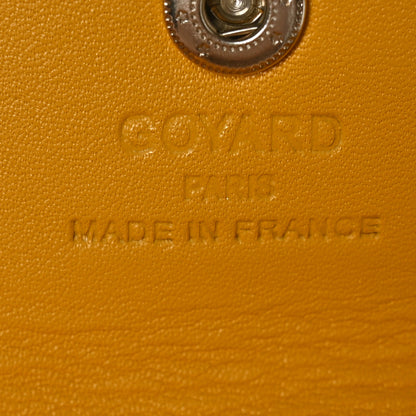 Goyard Goyardine Saint Louis Junior Jr PM Tote Yellow 9 of 9