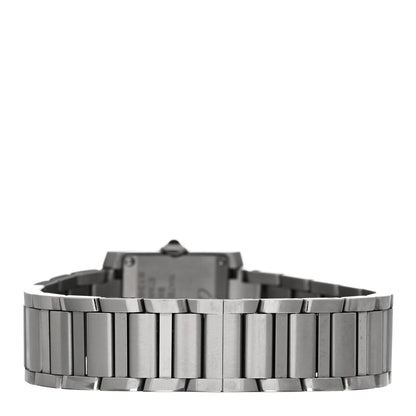 Cartier Stainless Steel 21mm Tank Francaise Quartz Watch Silver 3 of 5