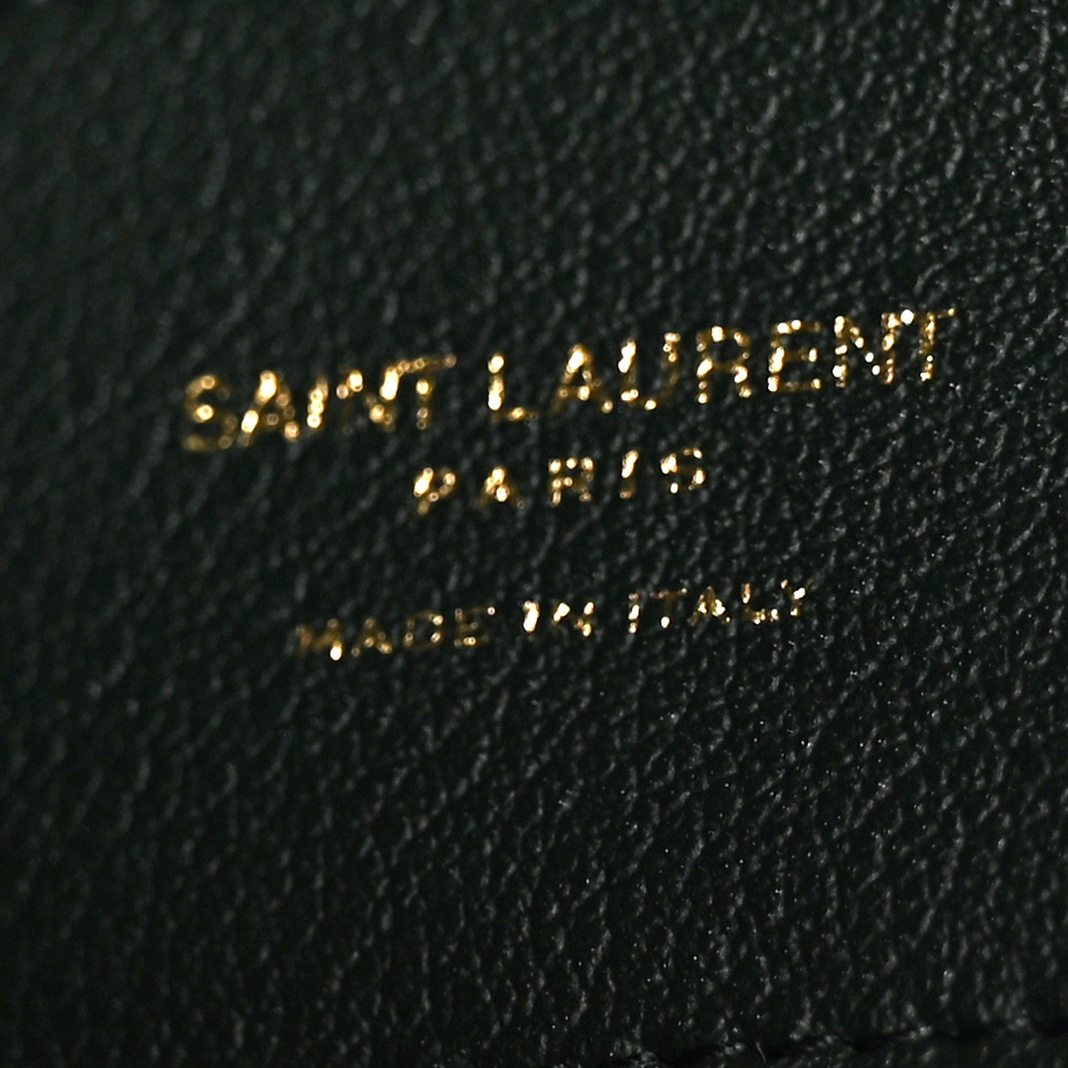 Saint Laurent Calfskin Large Shopping Tote Dark Green 7 of 11