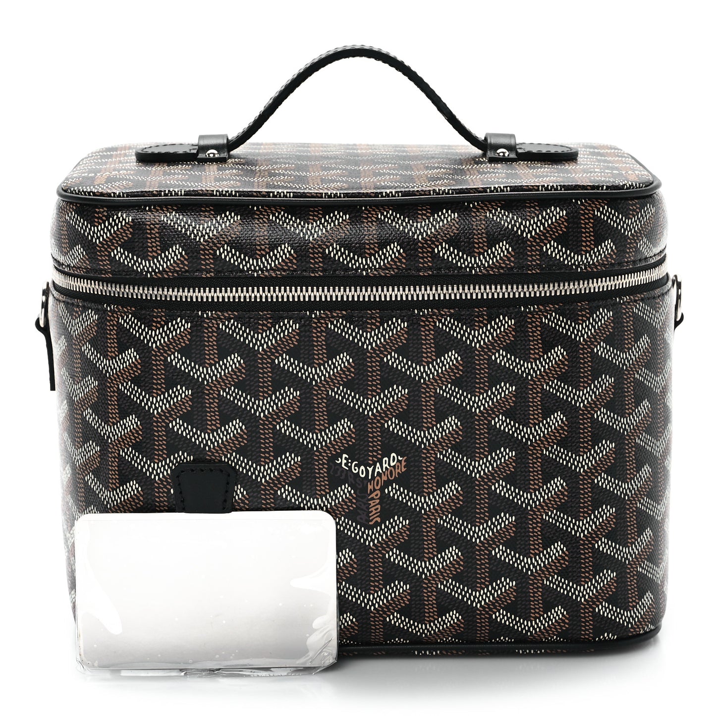 Goyardine Muse Vanity Case Black