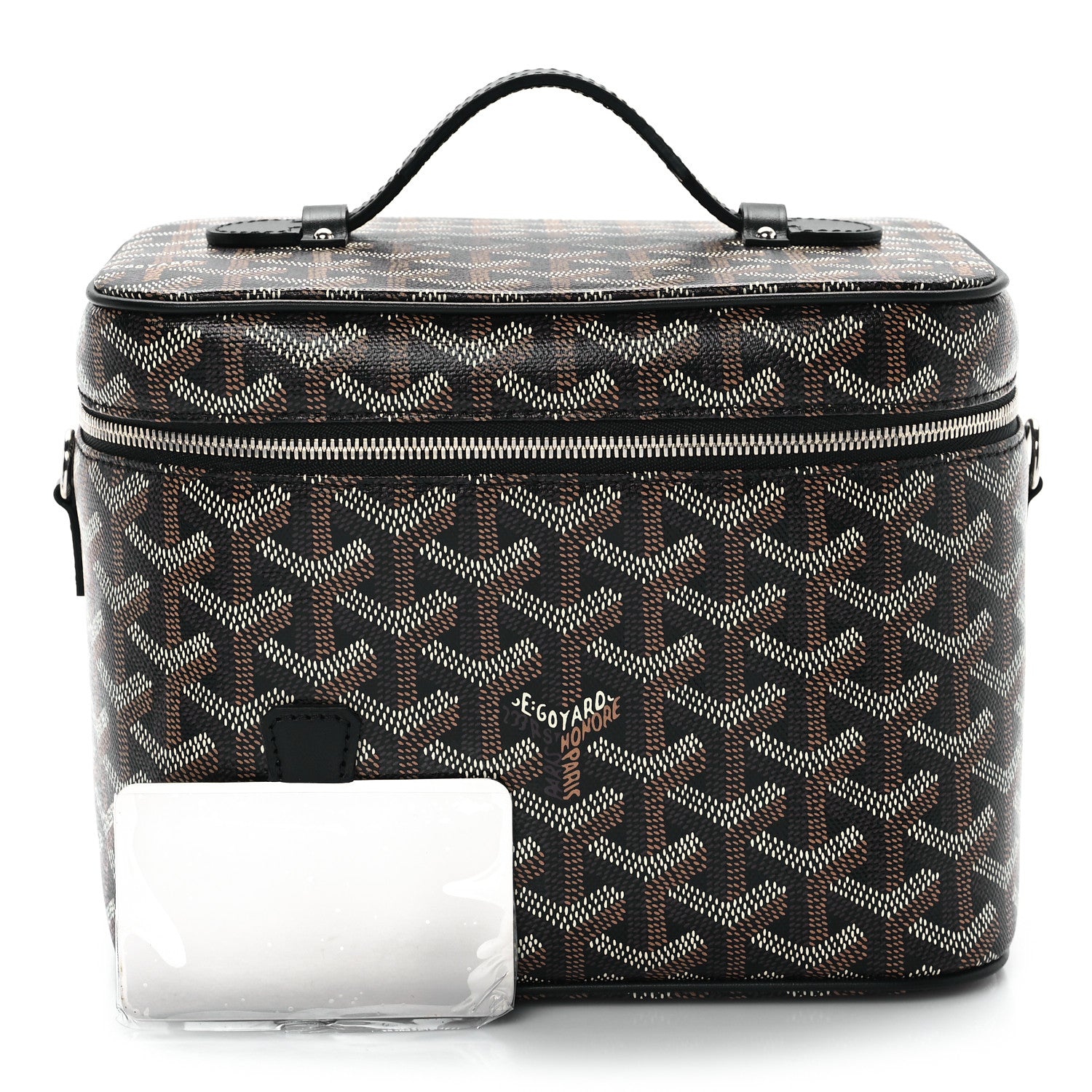 Goyard Goyardine Muse Vanity Case Black 3 of 10