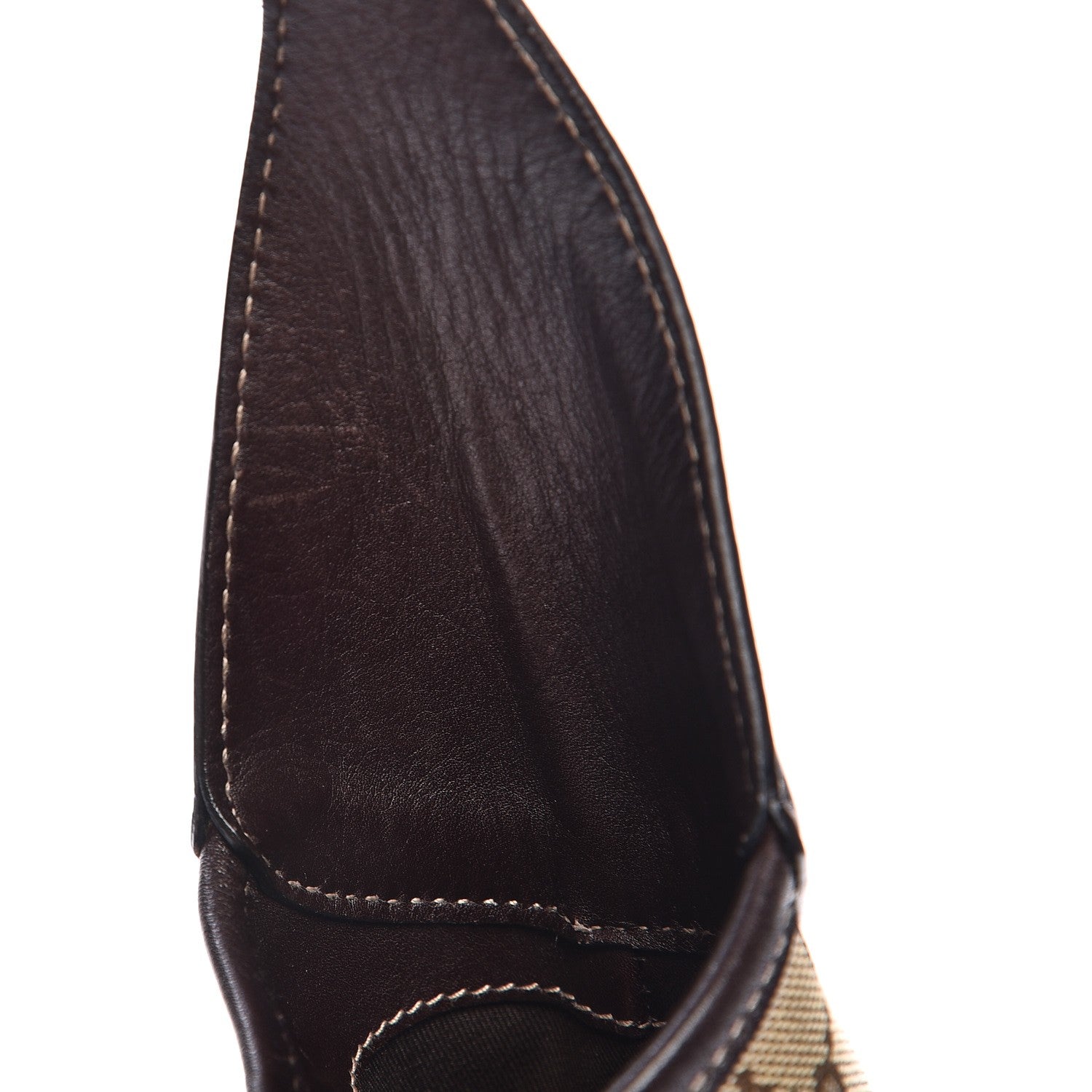 Gucci Monogram Web Jackie O Bouvier Hobo Dark Brown 11 of 12