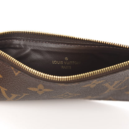 Louis Vuitton Monogram Josephine Wallet Zippered Insert Rose Ballerine 6 of 8