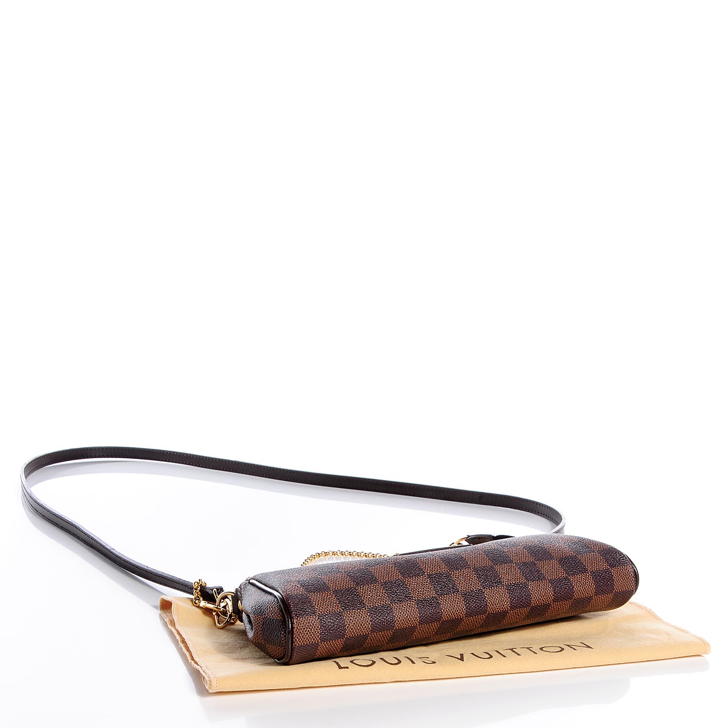 Louis Vuitton Damier Ebene Eva Clutch 4 of 7