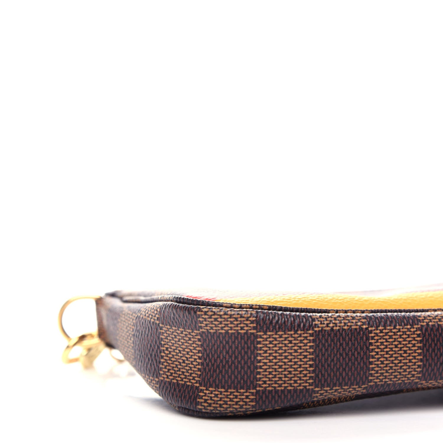 Louis Vuitton Damier Ebene 2015 Christmas Animation Mini Pochette Accessories 8 of 10