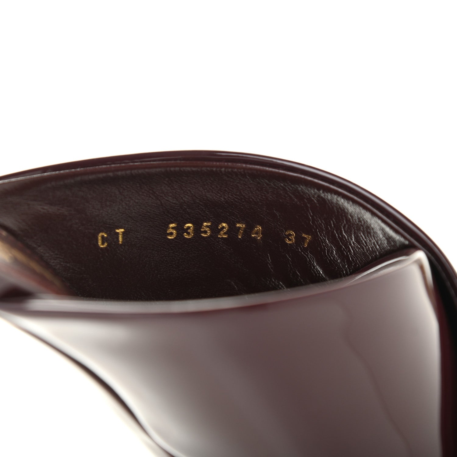 Saint Laurent Patent LouLou Mules 37 Barolo 8 of 8