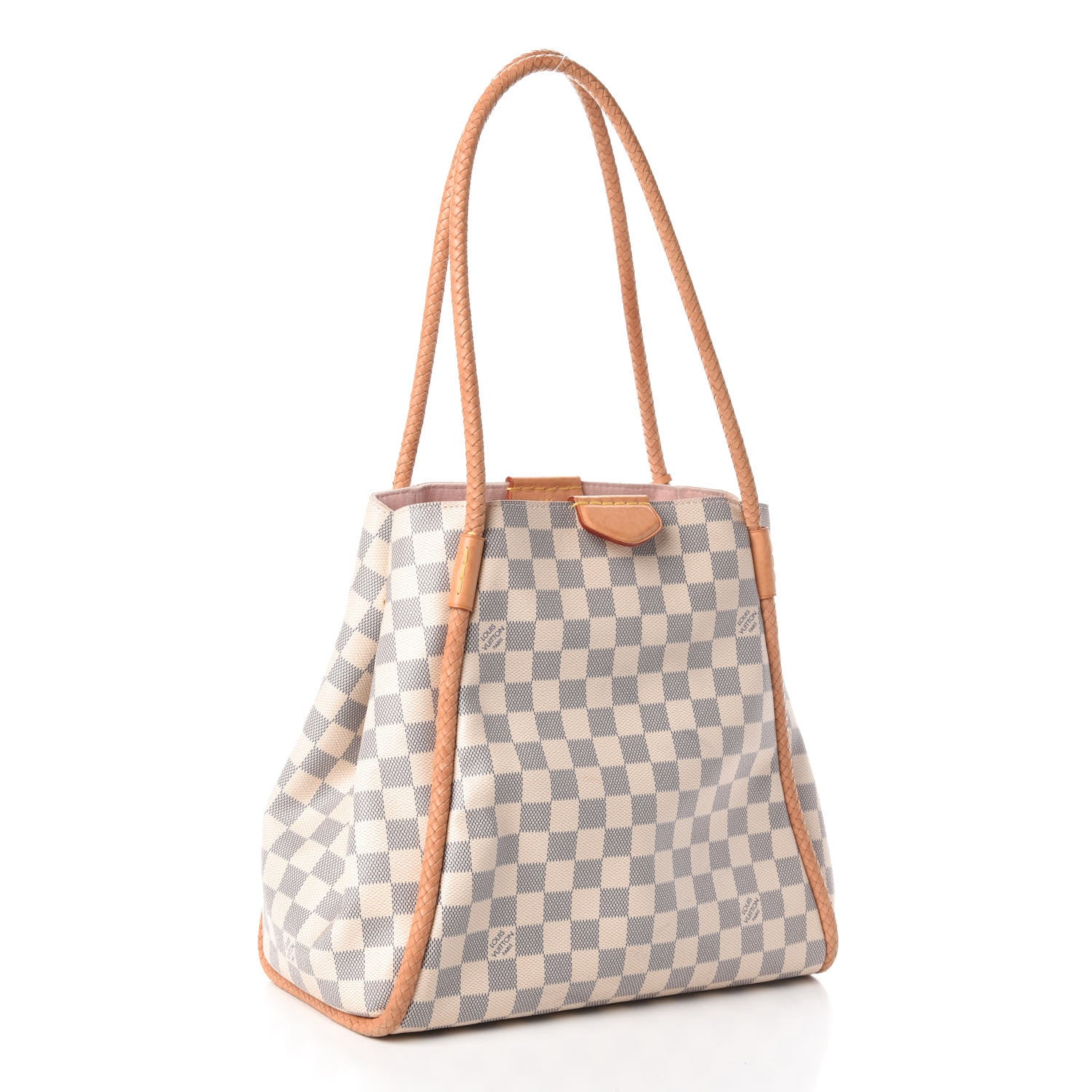 Louis Vuitton Damier Azur Propriano Rose Ballerine 3 of 9