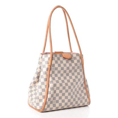 Louis Vuitton Damier Azur Propriano Rose Ballerine 3 of 9