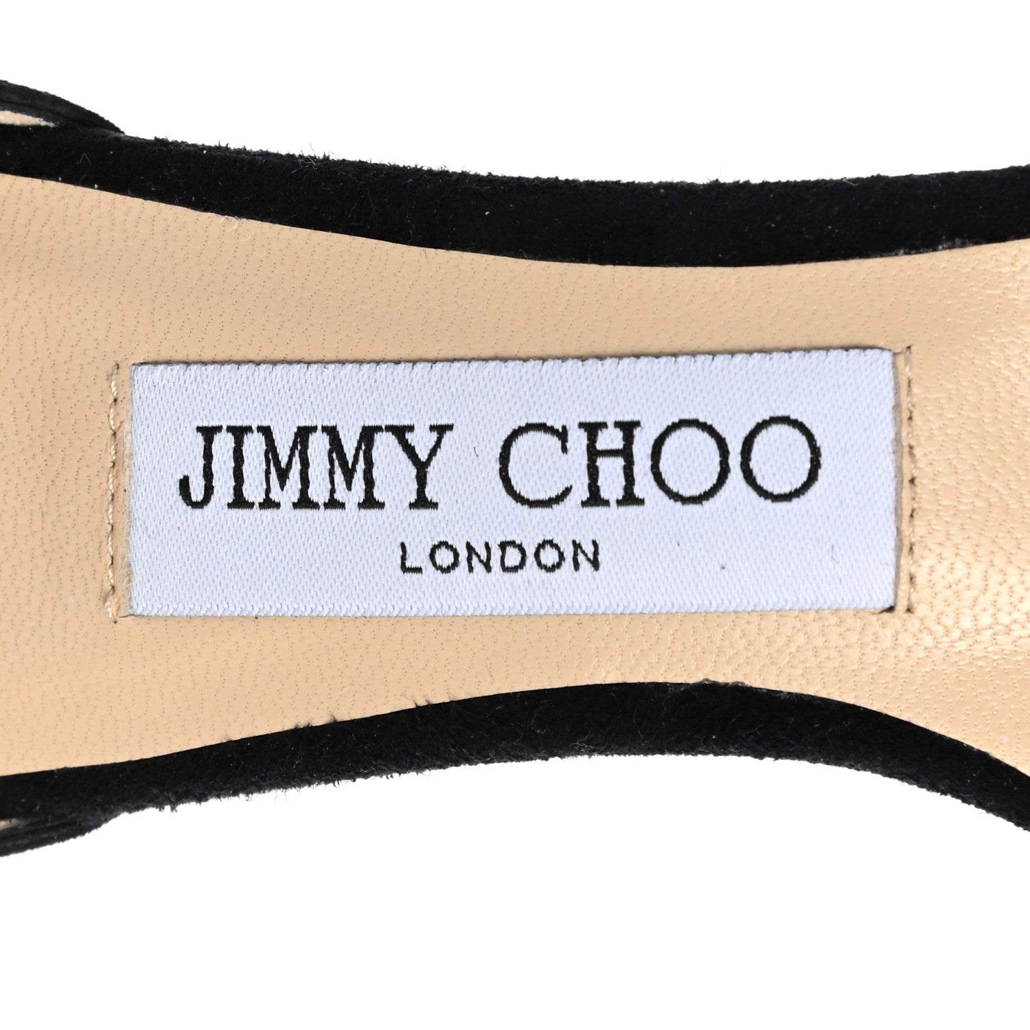 Jimmy Choo Crystal Suede Pumps 36.5 Black 7 of 7