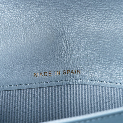 Chanel Lambskin Quilted Chanel 19 Flap Wallet Light Blue 7 of 12