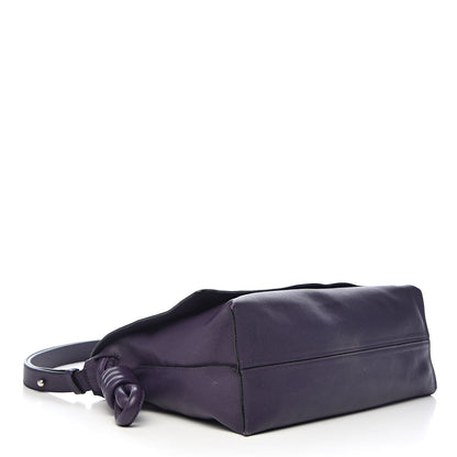 Loewe Calfskin Flamenco Knot Flap Bag Violet 4 of 16