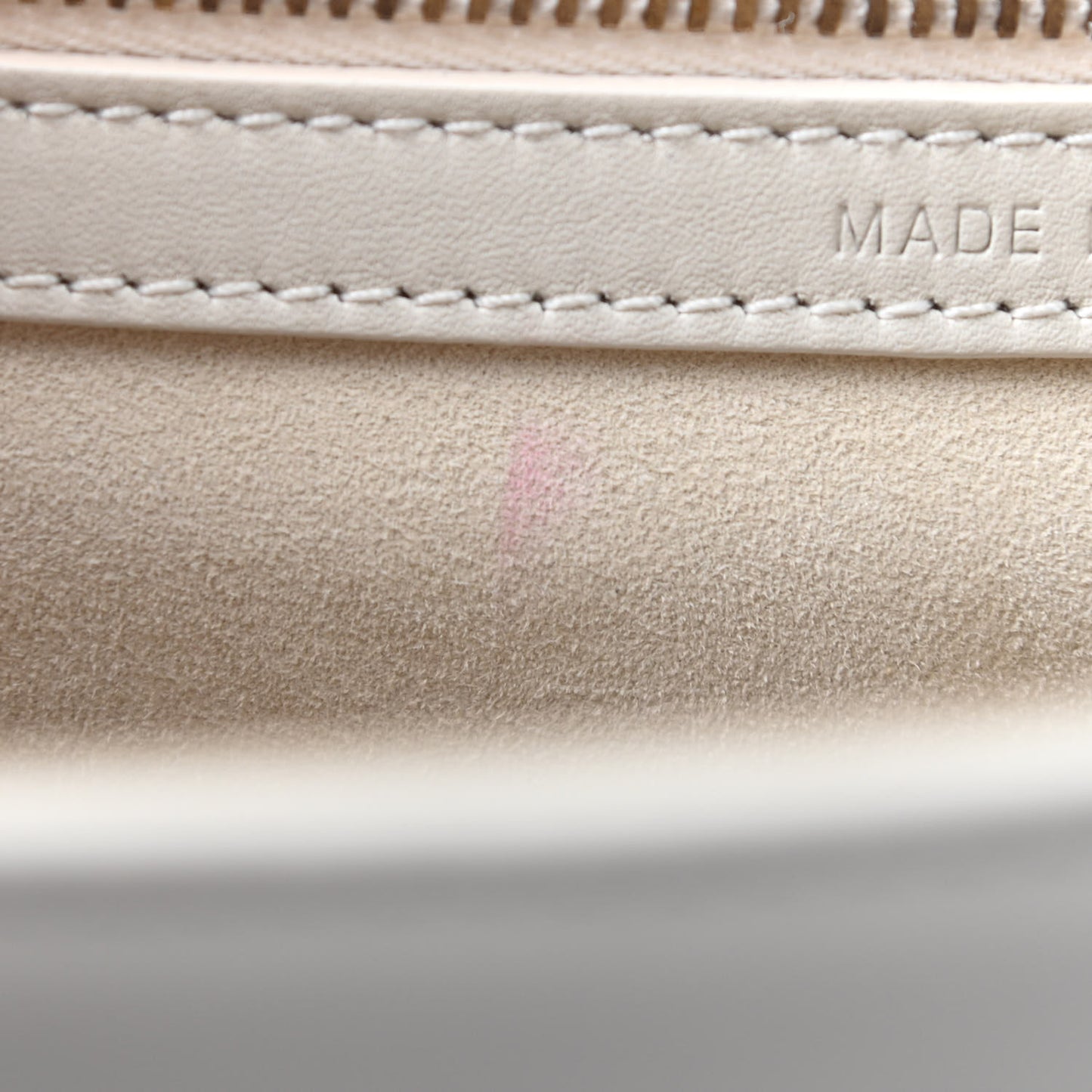 Lambskin Studded Medium Diorama Flap Bag Latte