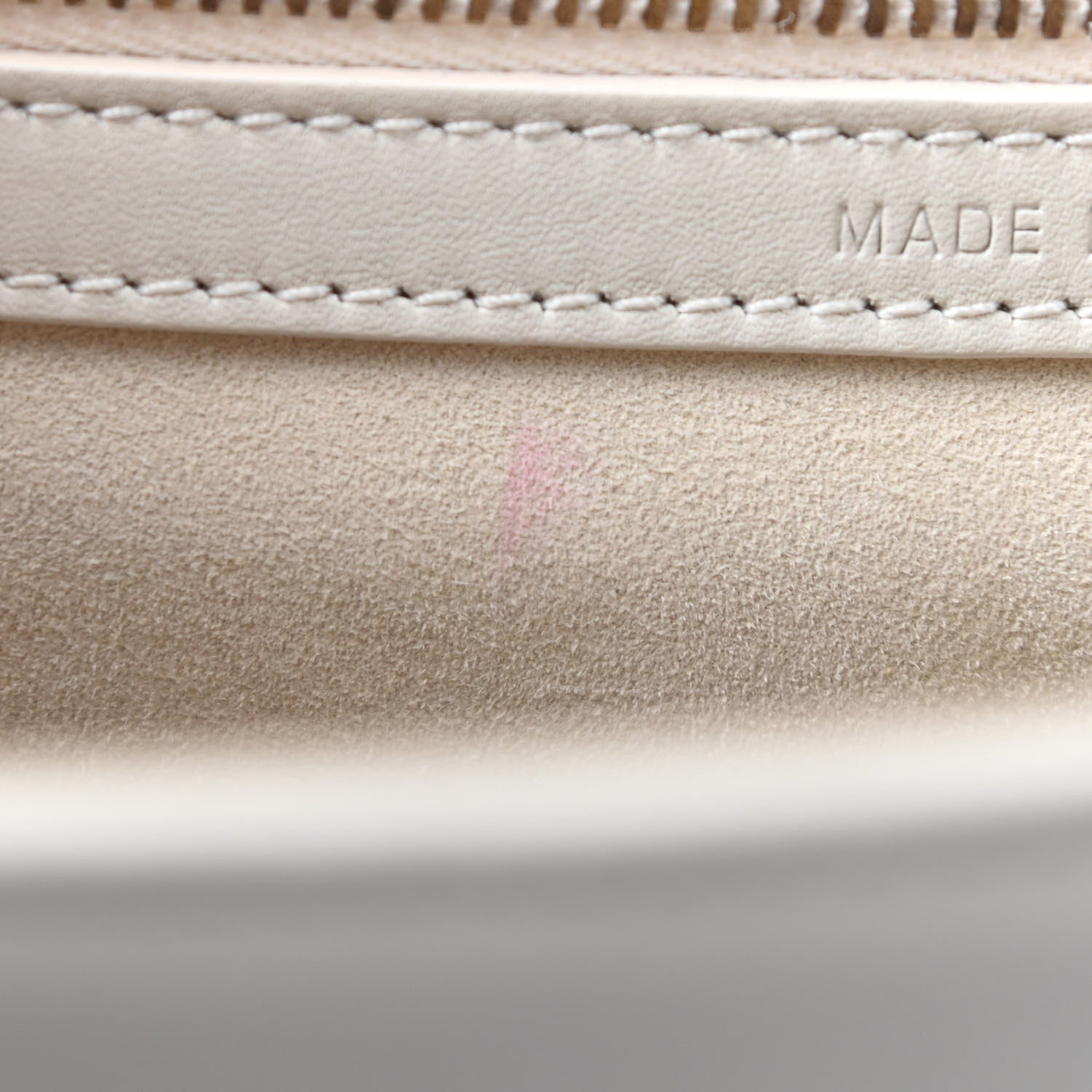 Christian Dior Lambskin Studded Medium Diorama Flap Bag Latte 10 of 10