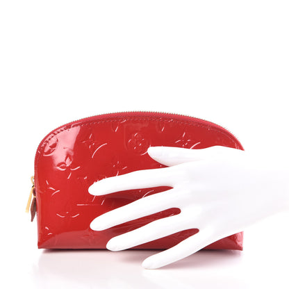 Louis Vuitton Vernis Cosmetic Pouch Cherry 2 of 8