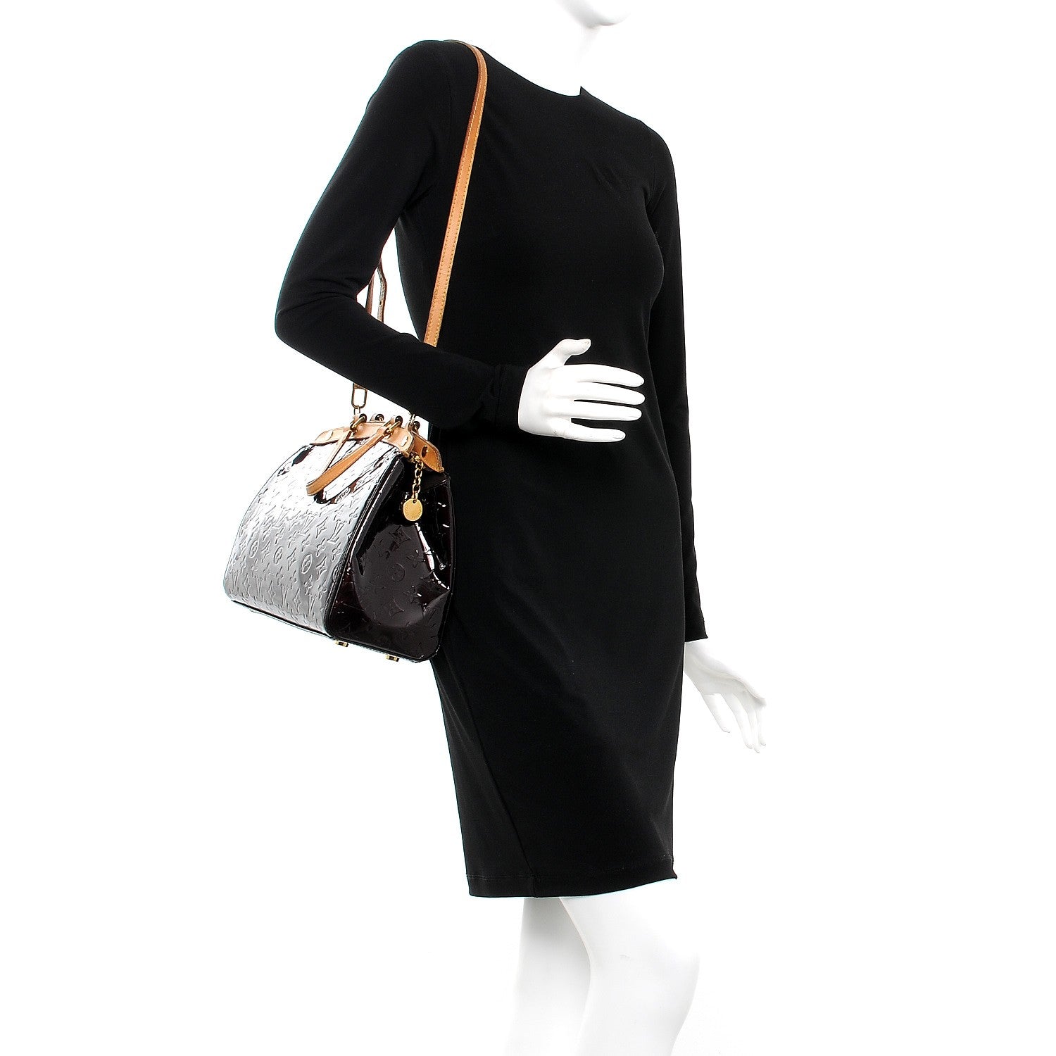Louis Vuitton Vernis Brea MM Amarante 2 of 10