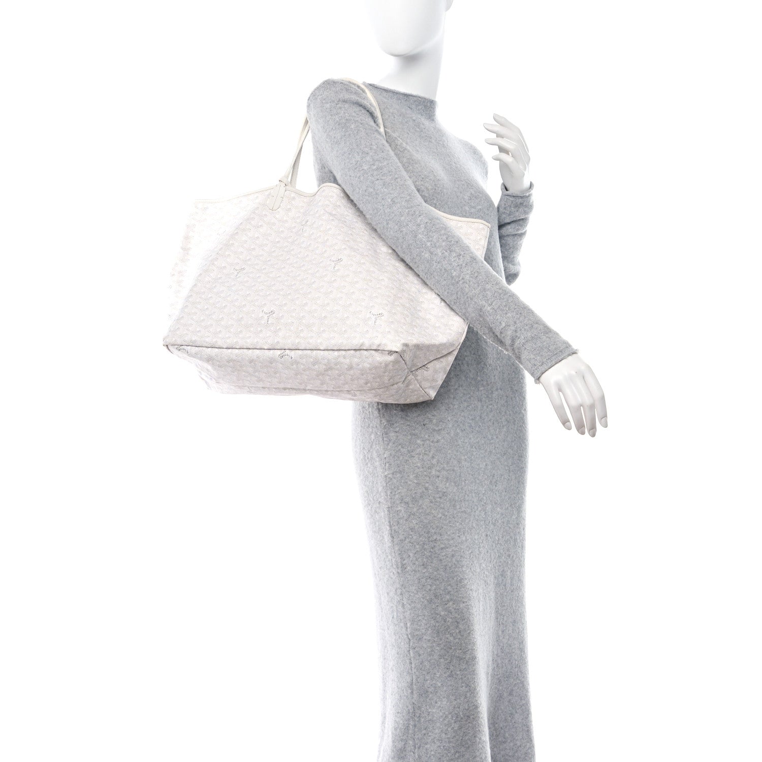 Goyard Goyardine Saint Louis PM White 2 of 20
