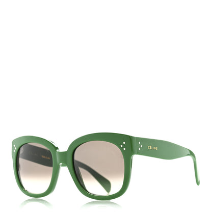 Celine New Audrey Sunglasses CL 41805/S Green 1 of 8