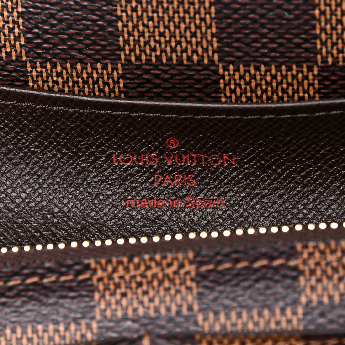 Damier Ebene Emilie Wallet