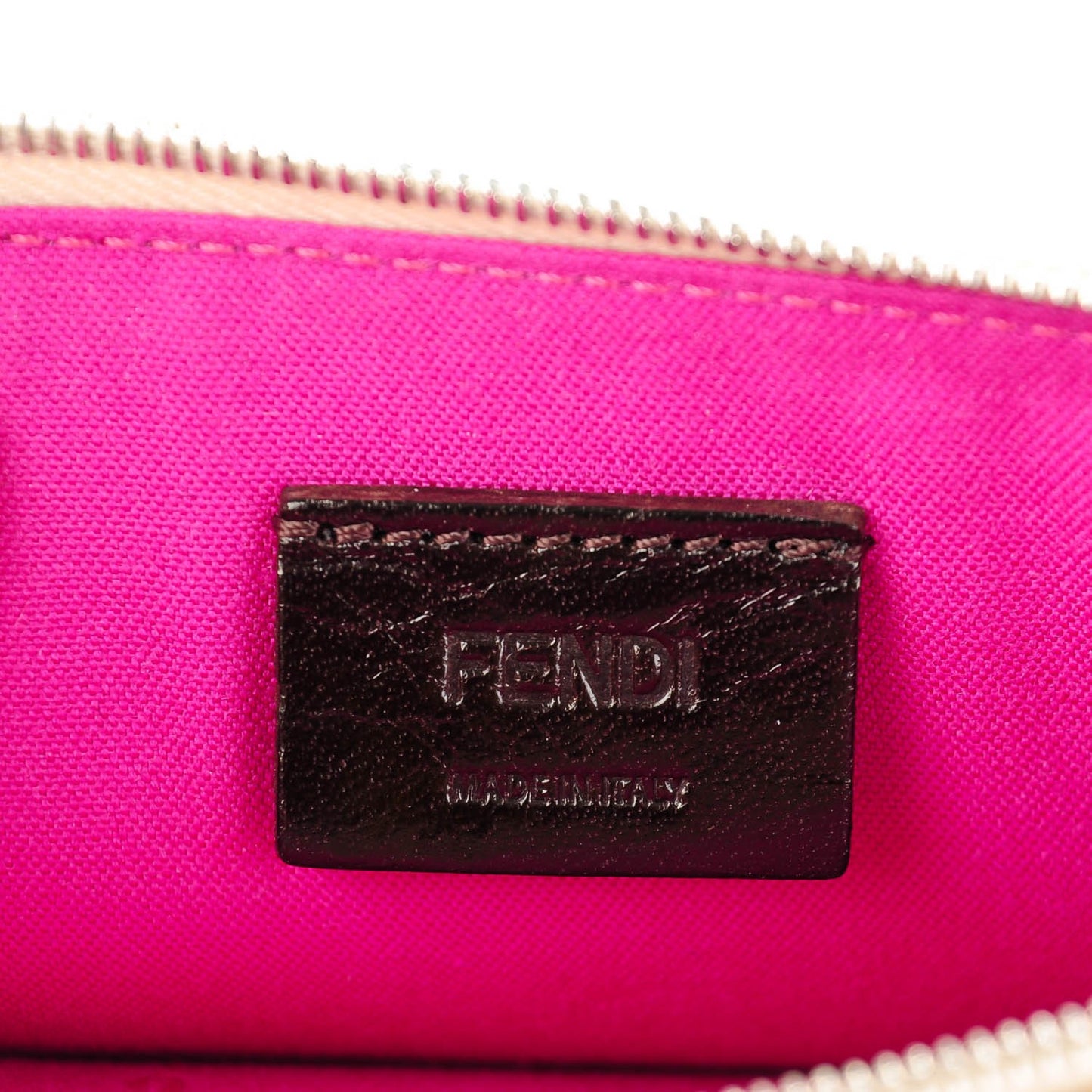 Vitello Elite Crystal Eye Monster Zip Pouch Bellini Multicolor