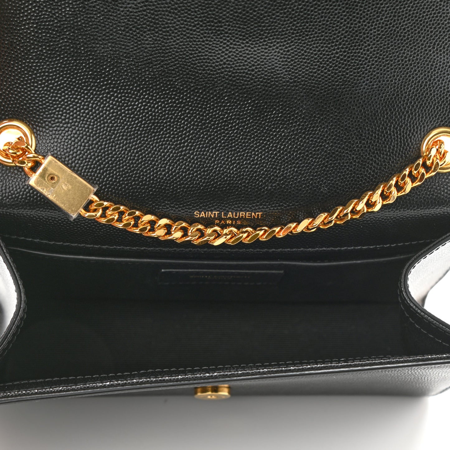 Grain De Poudre Small Monogram Kate Satchel Black