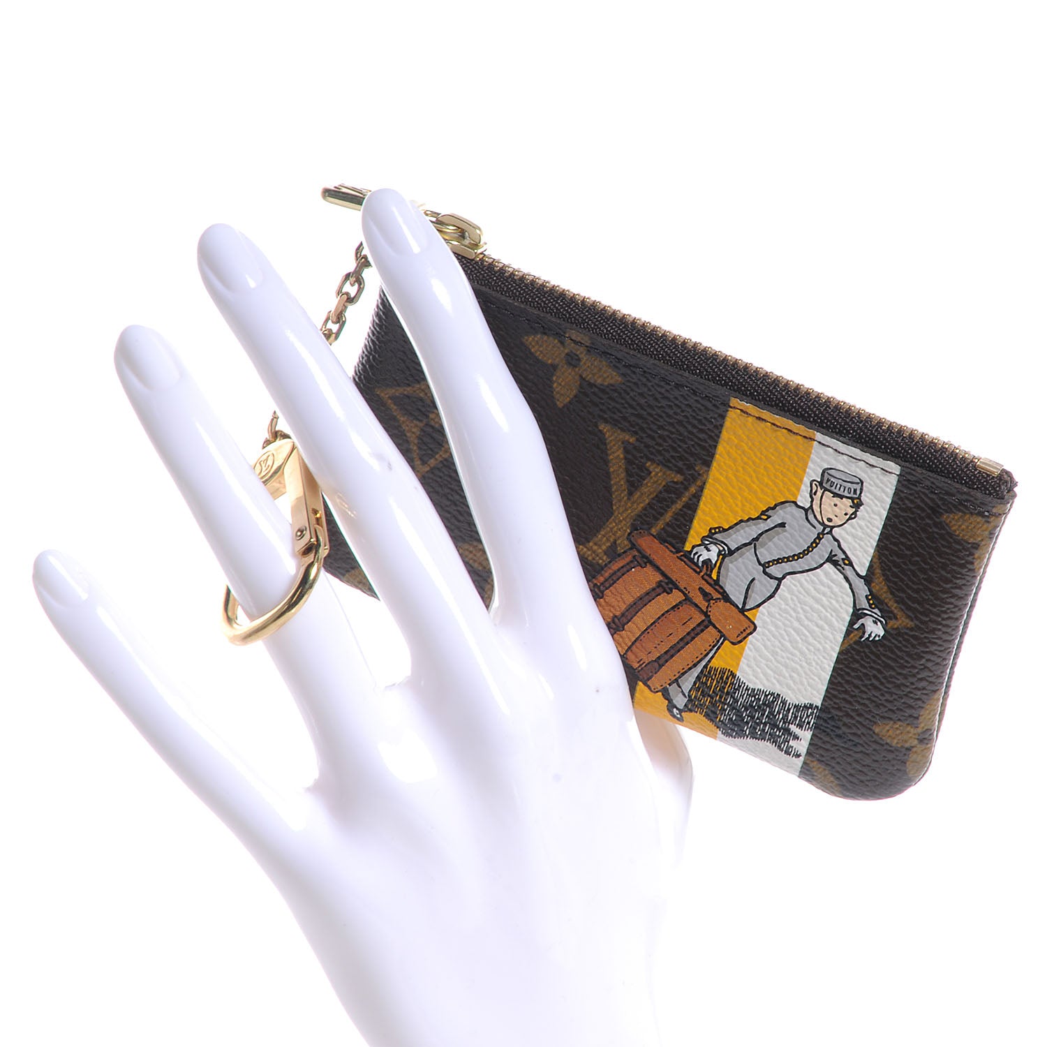 Louis Vuitton Monogram Groom Key Pouch 2 of 8