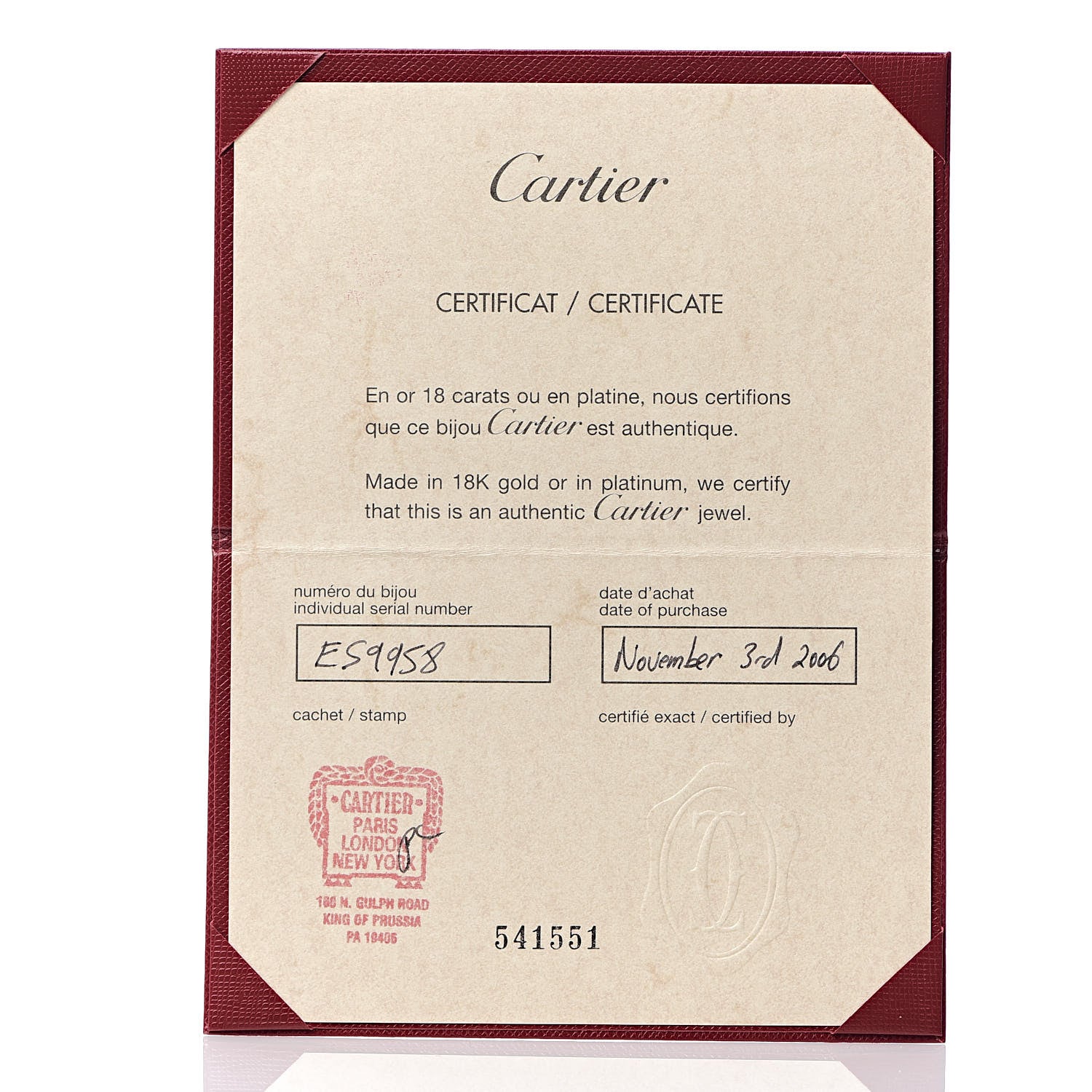 Cartier 18K Pink Yellow White Gold Large Trinity Ring 50 5.25 6 of 7