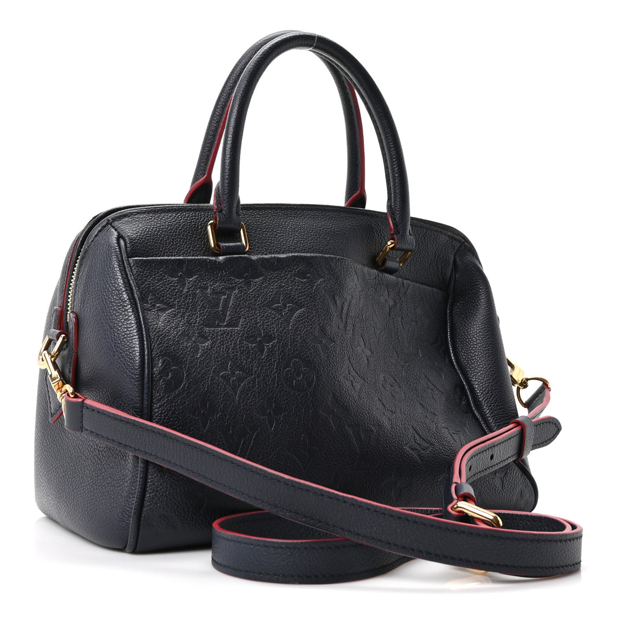 Louis Vuitton Empreinte Speedy Bandouliere 25 NM Marine Rouge 3 of 10