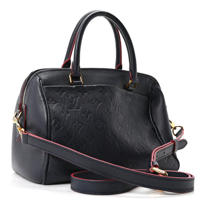 Louis Vuitton Empreinte Speedy Bandouliere 25 NM Marine Rouge 3 of 10