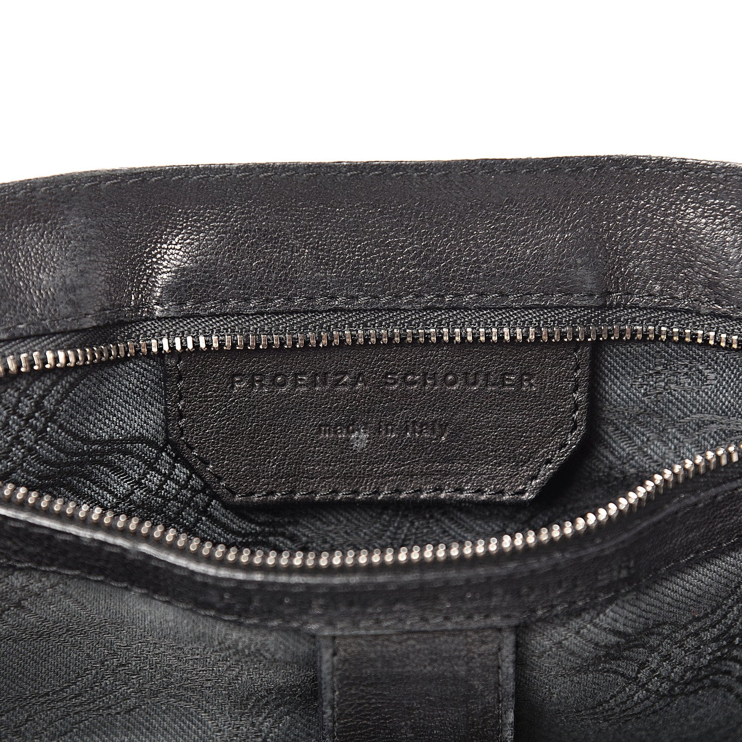 Proenza Schouler Lambskin Large PS1 Satchel Black 6 of 21