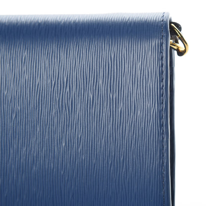 Prada Vitello Move Chain Wallet Bleuette 10 of 12
