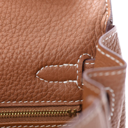 Hermes Togo Kelly Retourne 25 Gold 14 of 37
