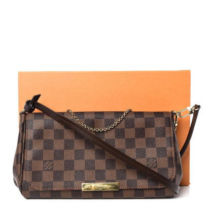 Louis Vuitton Damier Ebene Favorite MM 8 of 8