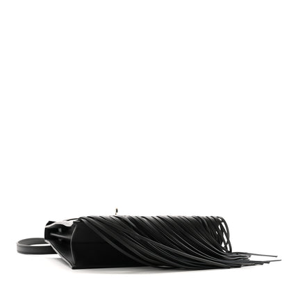 Hermes Swift Kelly Danse Anate Fringed Belt Bag Black 4 of 11