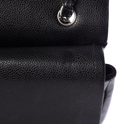 Chanel Caviar Quilted Maxi Double Flap Black 14 of 15